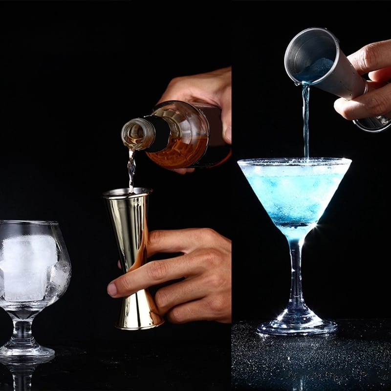 Stainless Cocktail Jigger | DrinkFort