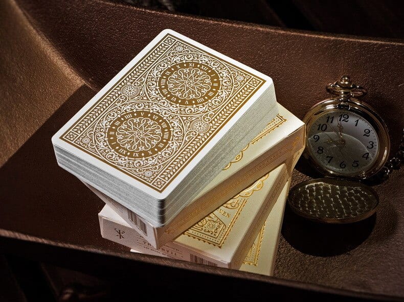 Tycoon Ivory Edition Playing Cards by Theory11 Poker USPCC Collectible Deck Magic Card Games Magic Tricks Props for Magician