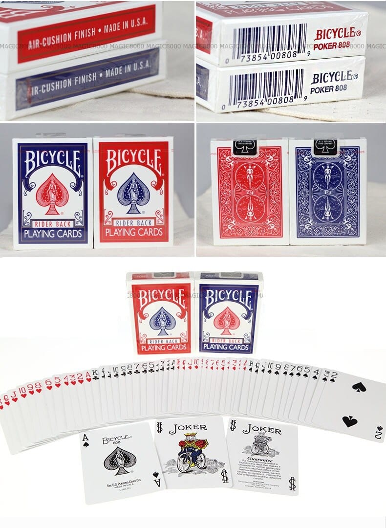 Bicycle Poker Playing Cards--2 Packs